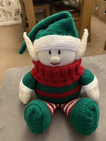 Elf Doorstop