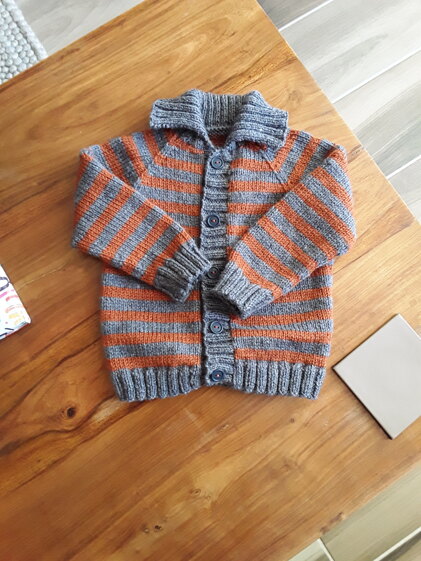Great nephews cardigan
