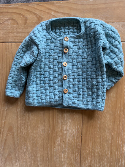 Baby jacket and hat
