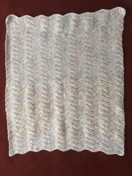 Wave Baby Blanket