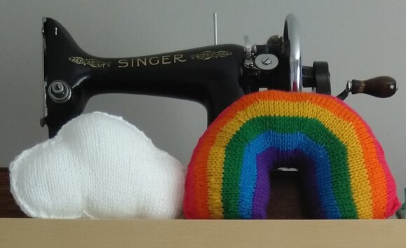 Rainbow and Cloud