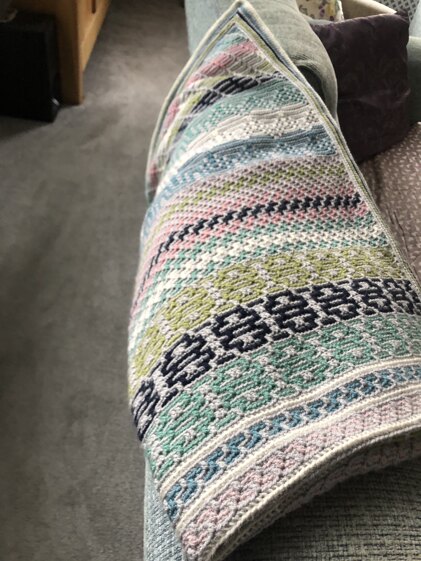 Third mosaic blanket