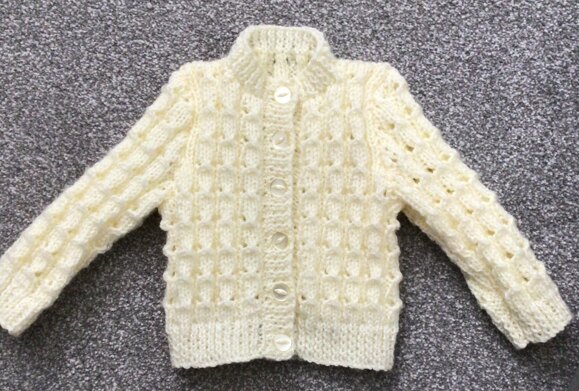 Some baby cardigans