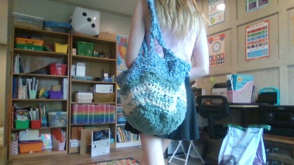 Crochet Tote Bag