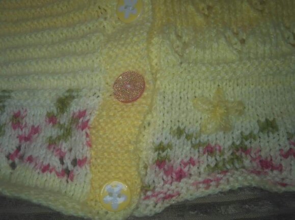 Sampler Cardigan