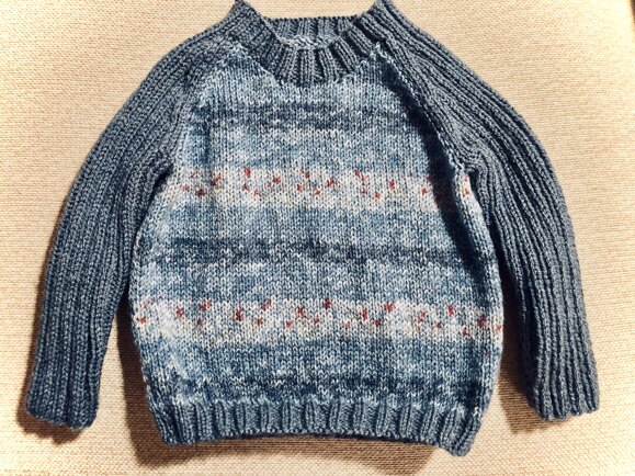 Denim blue jumper