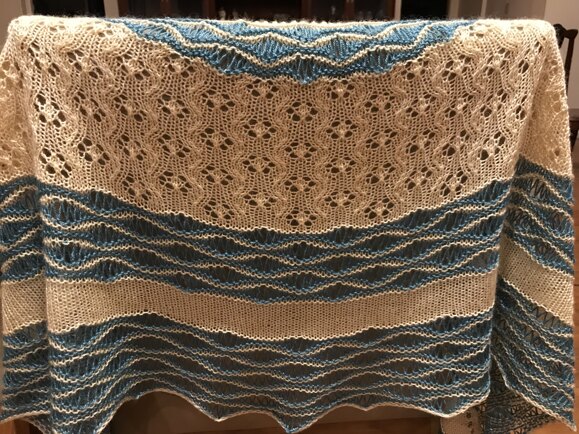 Sign of the Sun Shawl