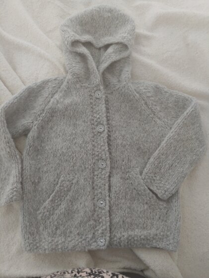 Girls Chunky Cardigan