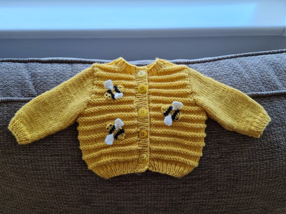 Ethan baby cardigan
