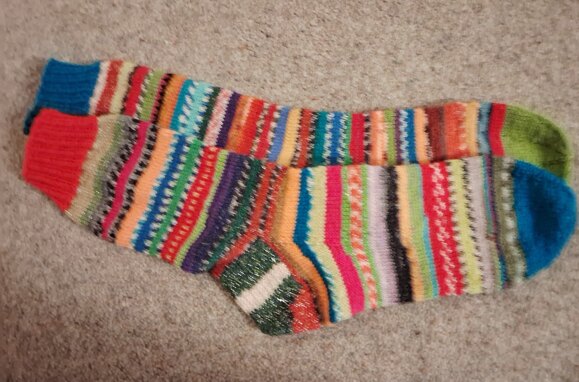 Scrappy socks