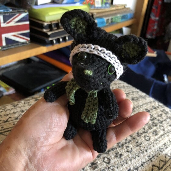 Knitted mice