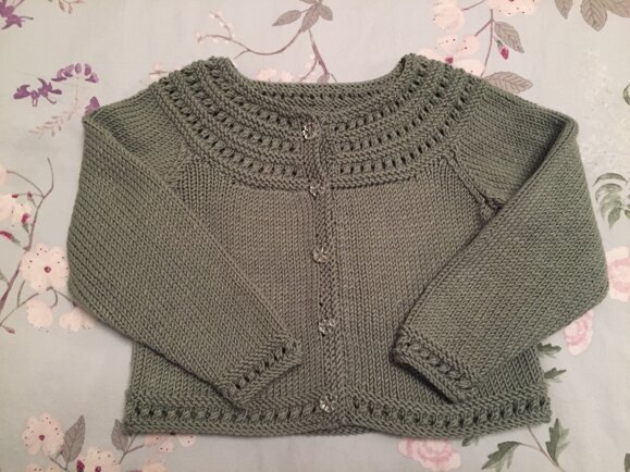 Bordered Cardigan
