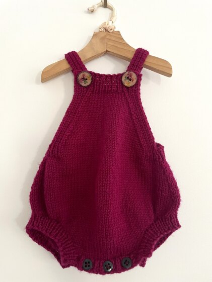 Boysenberry Romper