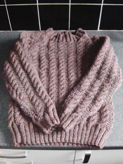 Everyday cable knit jumper