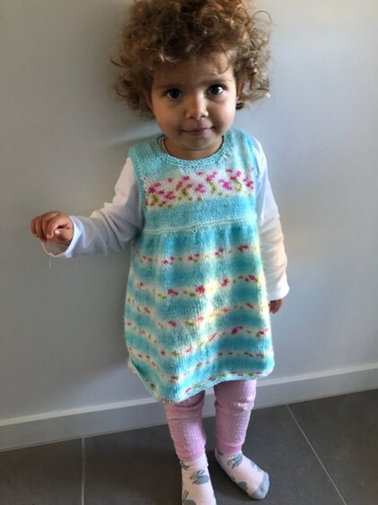 Baby Blossom Pinfore