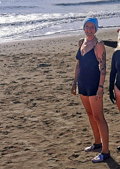 Into the sea I go...