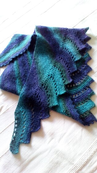 'Close to you' shawl