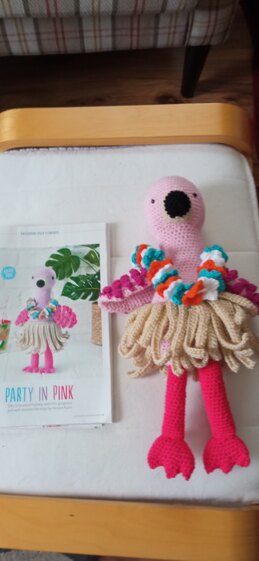 Hula flamingo