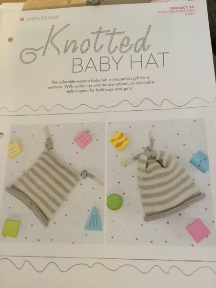 Knotted Baby Hat