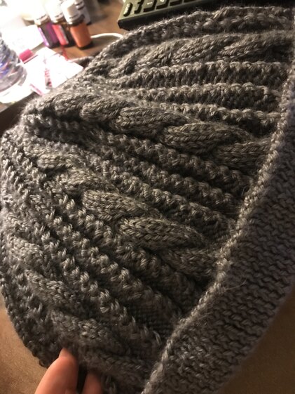 yankee swap hat and scarf