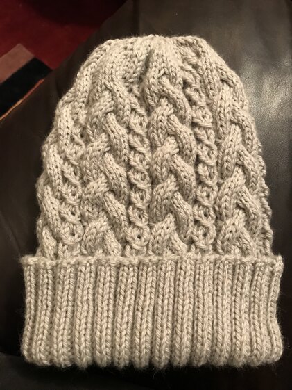 Cabled Toque