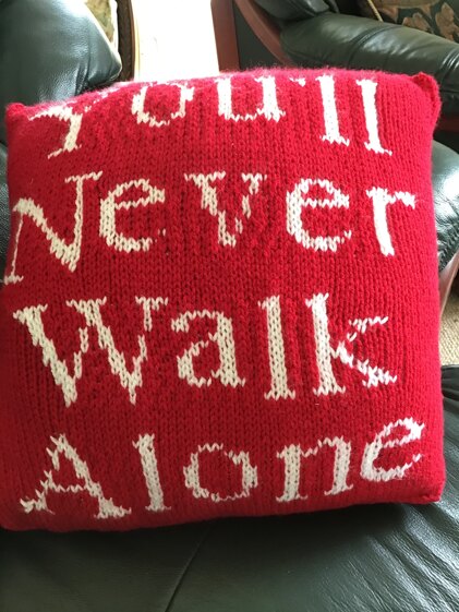 Liverpool FC cushion