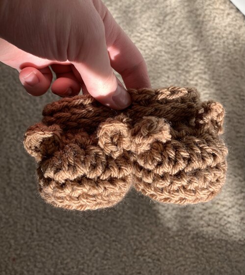 Bear Baby Booties