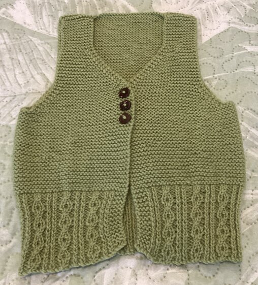 Mar 26. Charity knitting
