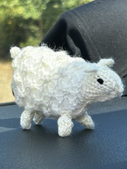 A flock of sheep