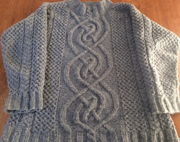 Swirly jumper