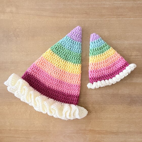 Rainbow Witch hats