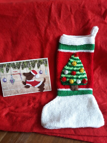 Christmas Tree Stocking