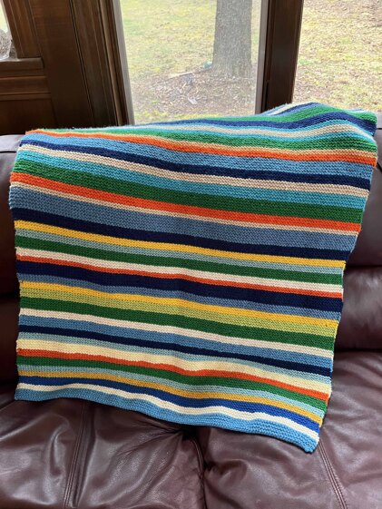 Scrap Baby Blanket
