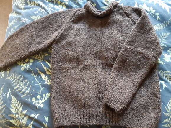 Brown crewneck