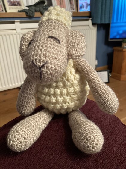Crochet sheep