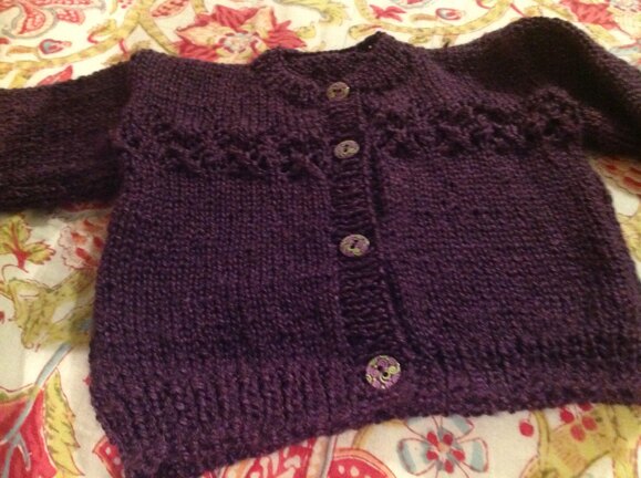 Baby cardigan