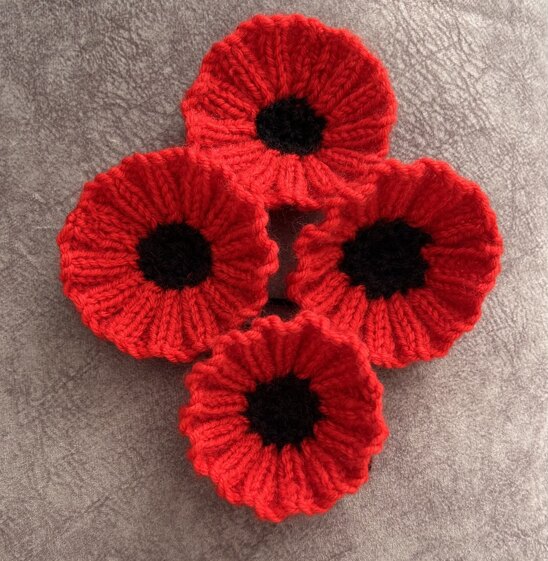 Charity knitting