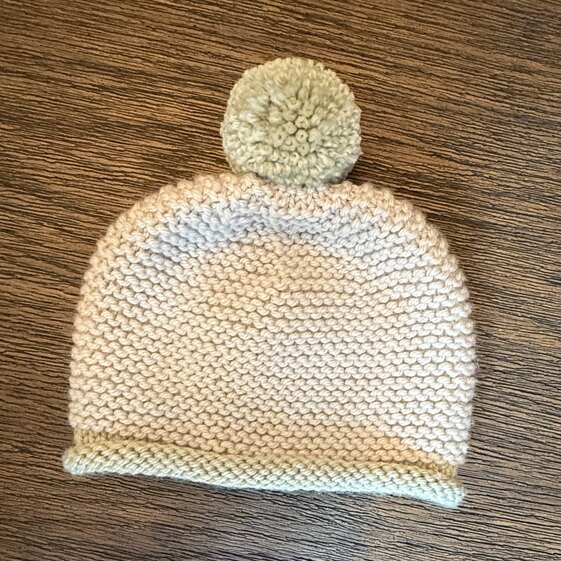 Baby’s jacket and hat
