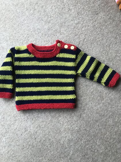 Baby chunky sweater
