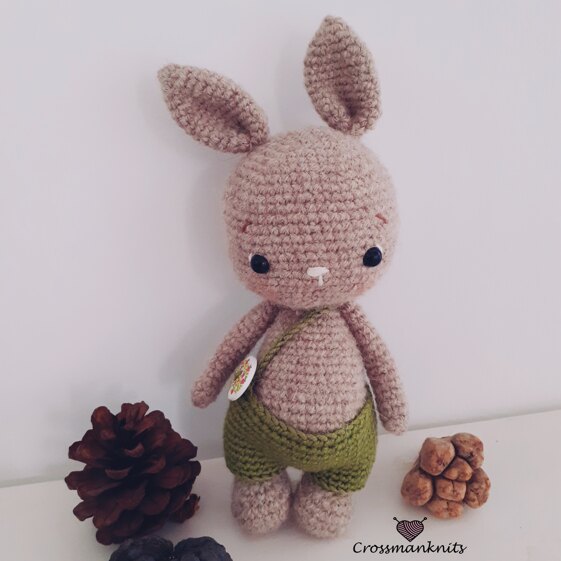 Bunny pumpkin amigurumi