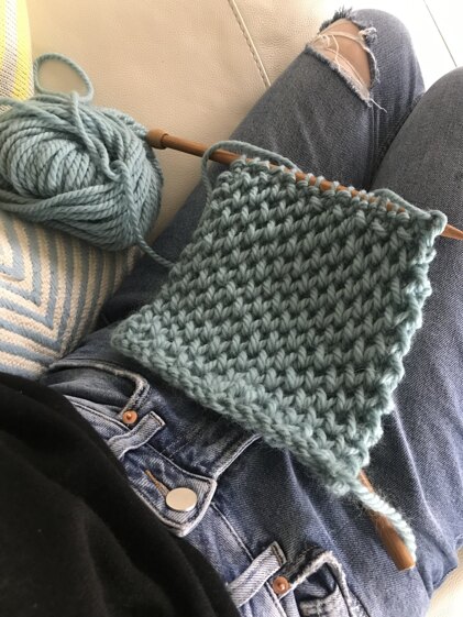 Hexagon Stitch Scarf