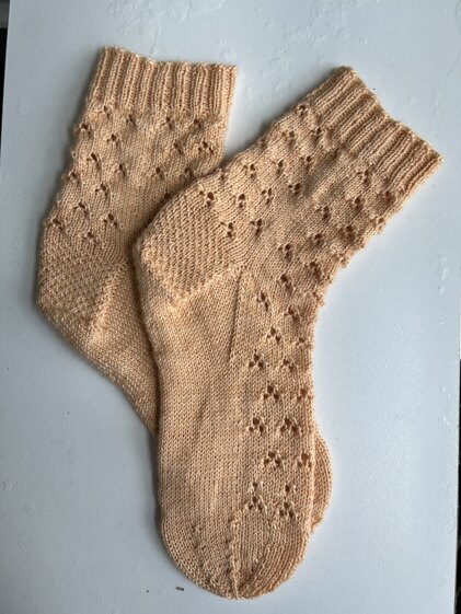 Creamsicle Socks
