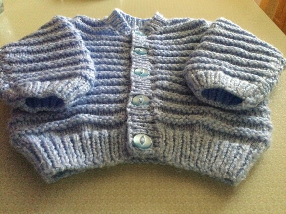 Ethan Cardigan in Phildar Phil Ecocoton - Downloadable PDF
