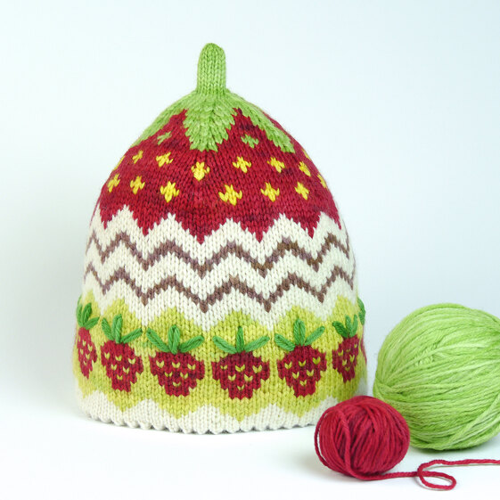 same same but different strawberry hat
