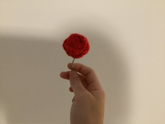 Free Crochet rose