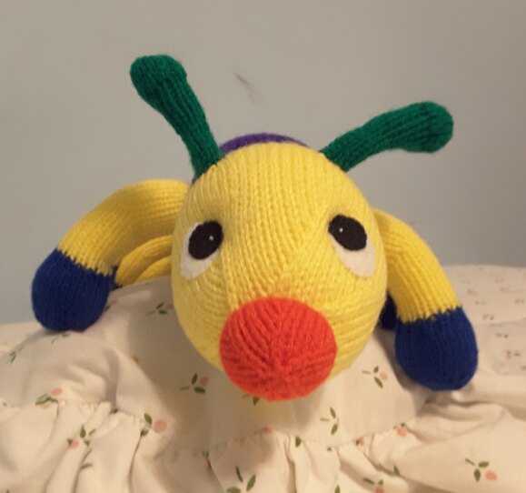 Playful caterpillar