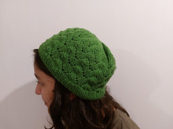 Lace beanie