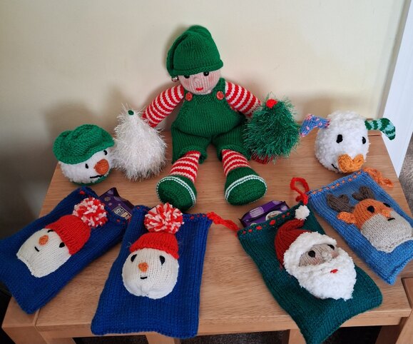 More Christmas knits