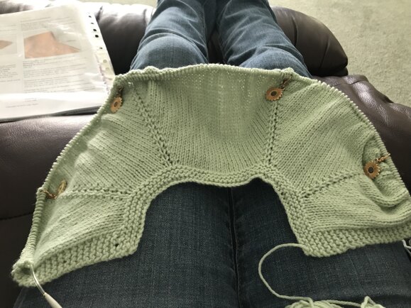 Green Daisy Cardigan