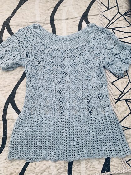 Girls crochet top